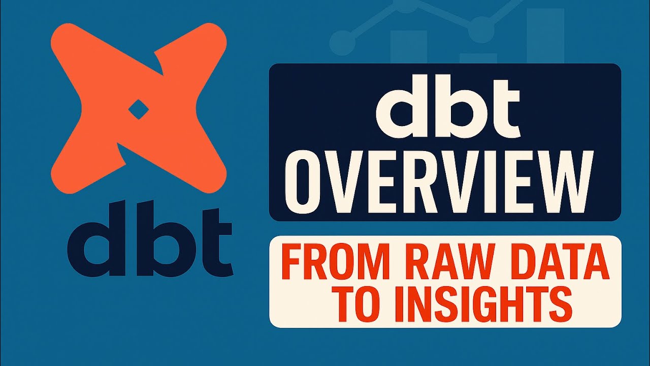 dbt Overview: From Raw Data to Insights #dbt #dataengineering #tranformation