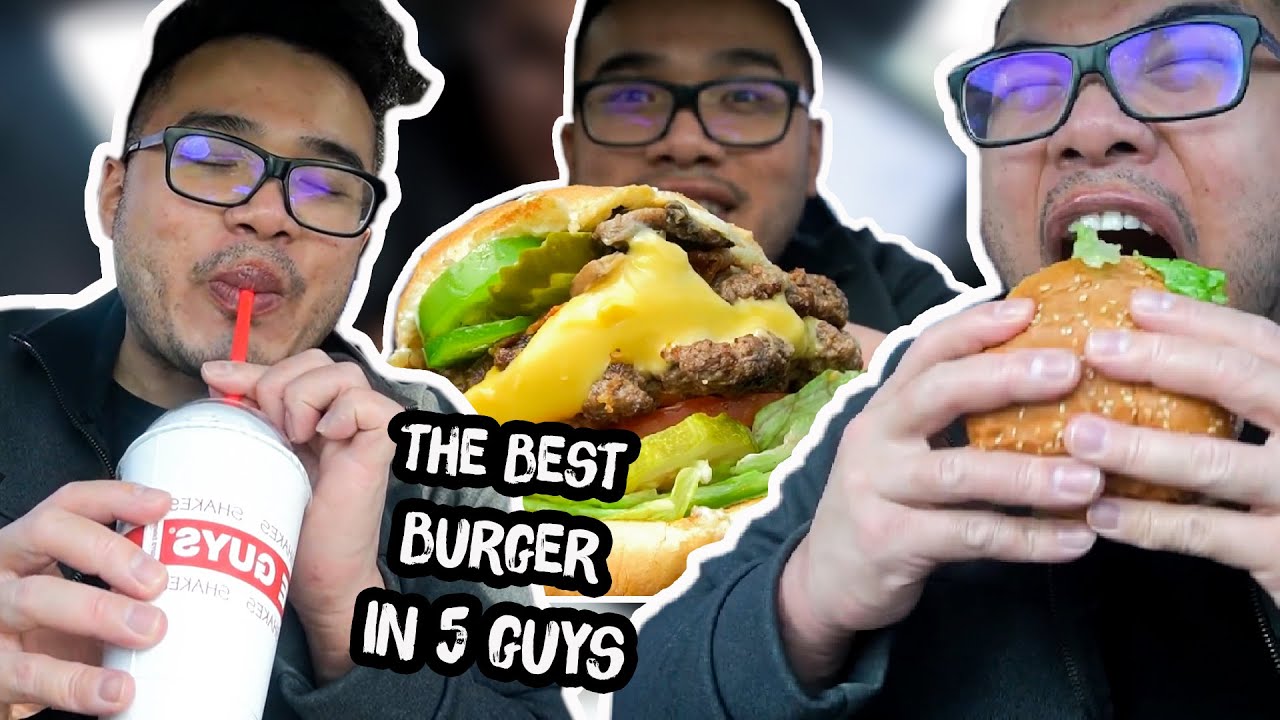 5 GUYS SERVED ME THIS!