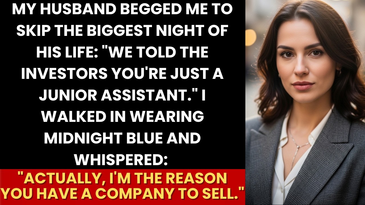 “You’re Just A Junior Assistant,” Husband Told Investors — I Smiled “I’m Why You Have A Company”