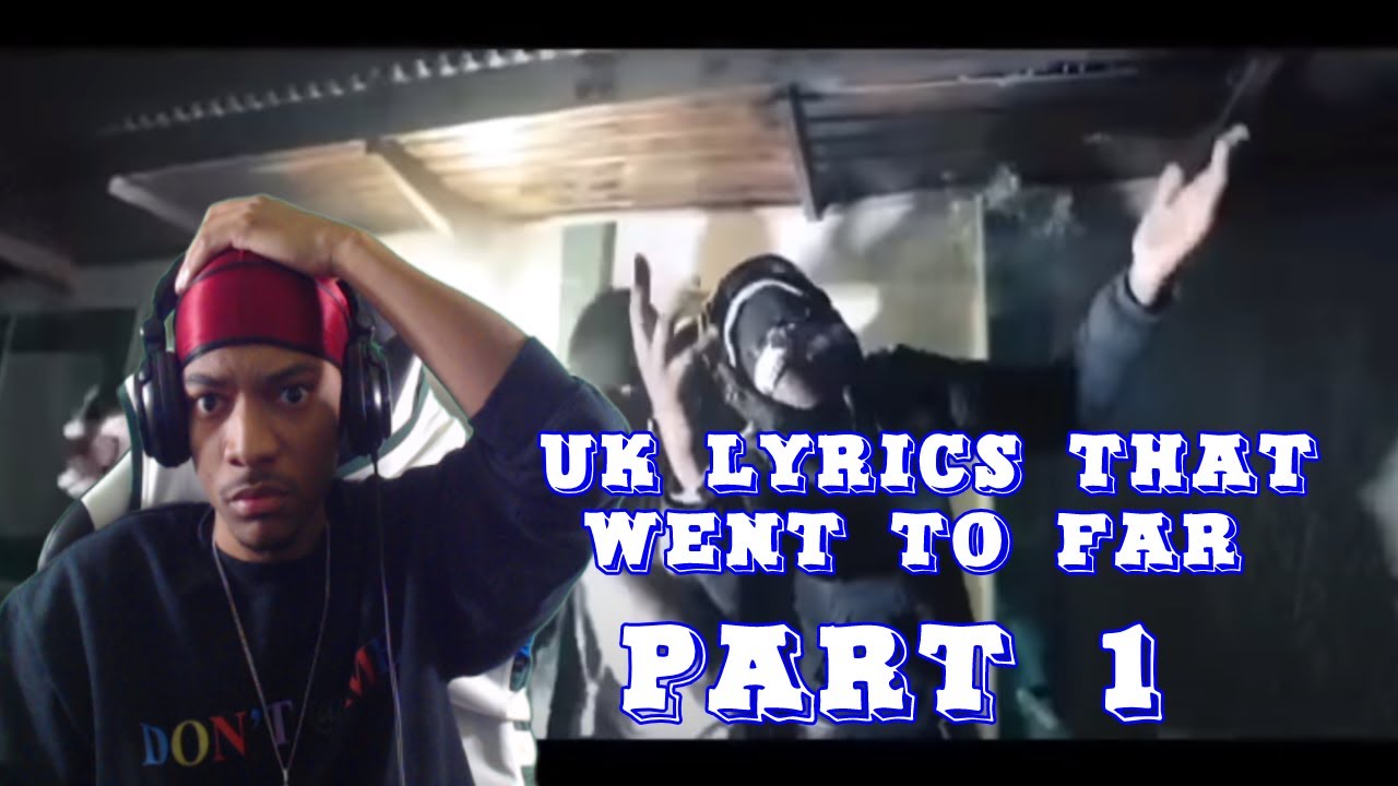 AMERICAN REACTS TO UK DRILL- LYRICS THAT WENT TOO FAR PART 1 | Chicago Reaction