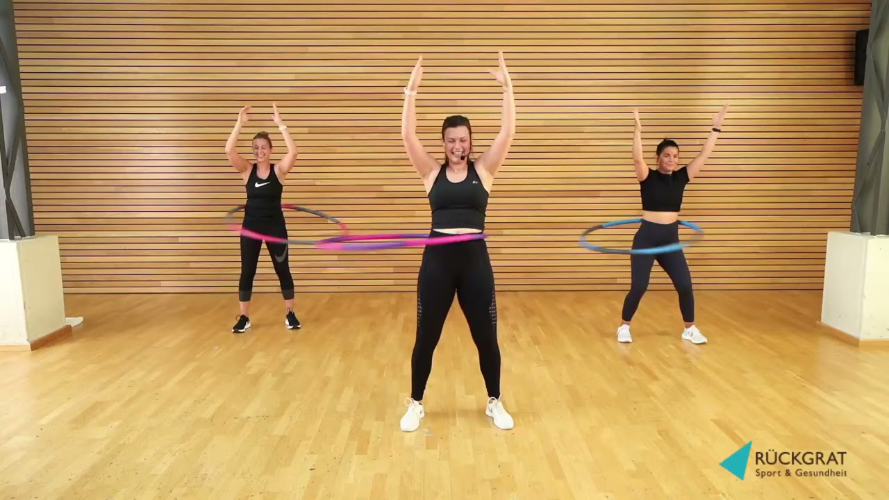 ♥︎ HULA HOOP TRAINING Vol. 5 mit Rebecca / 30 Min. // Home Workout VERSO Premium-Resort