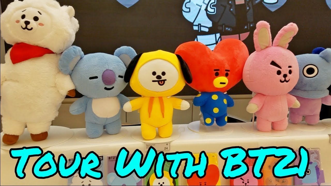 BT21 at Incheon Airport Terminal 2! 💕