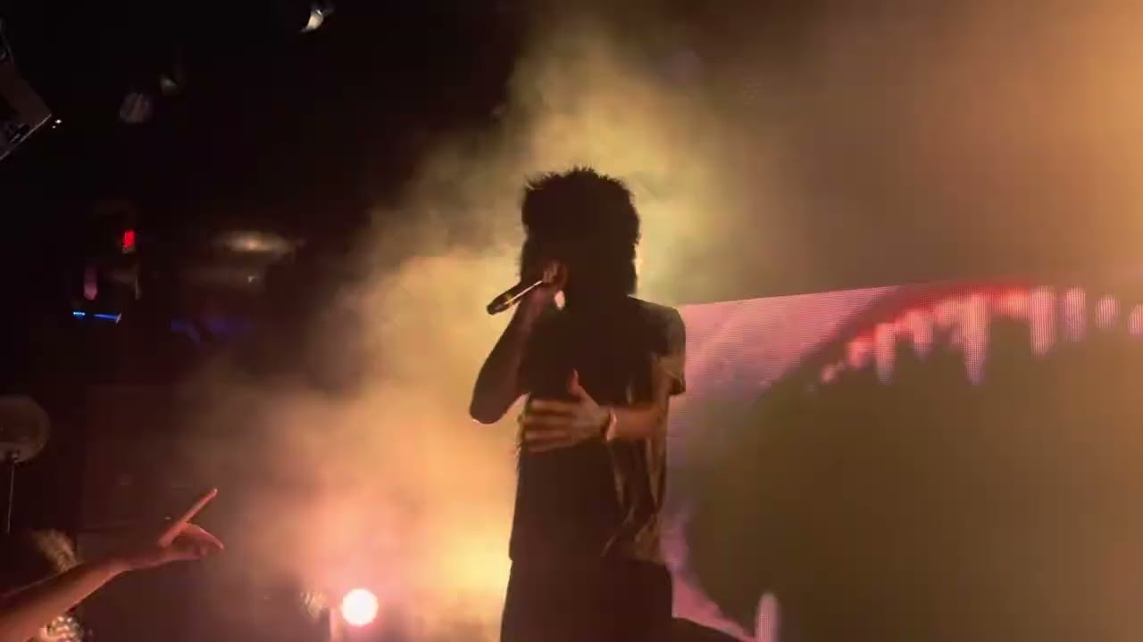 Night Lovell - Freak (Feat. Freddie Dredd) Live Concert Boston MA Moshpits