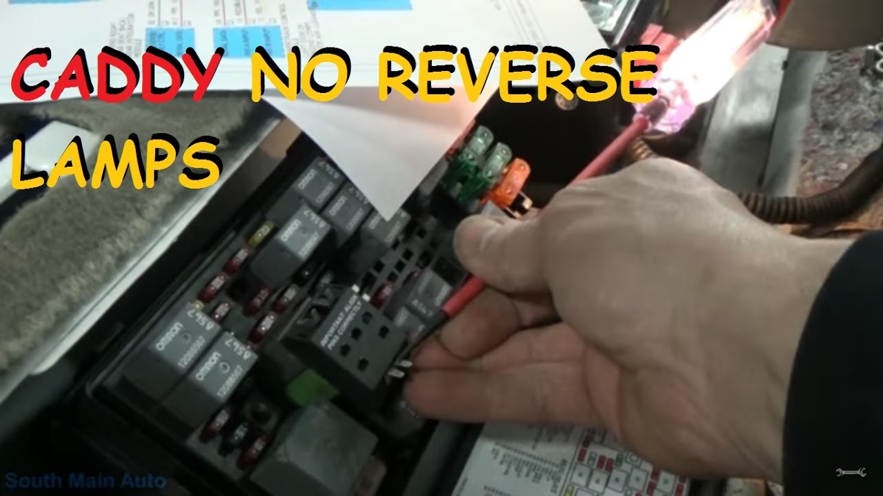 Cadillac - No Reverse Lights