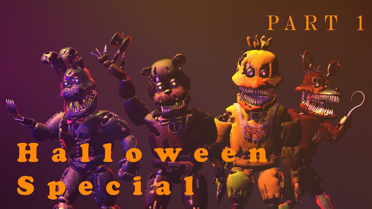 [SFM FNAF] Nightmare Halloween Part 1