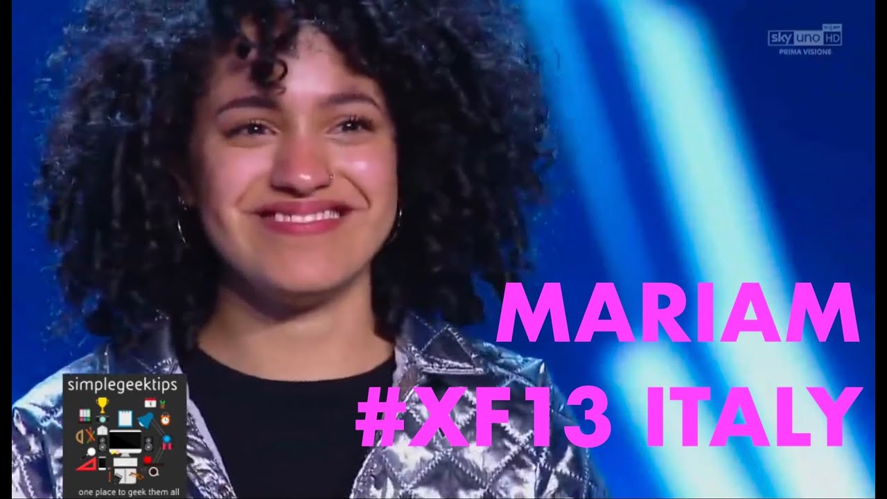 XF13 Italy 2019 Best Audition Mariam Rouass Audition