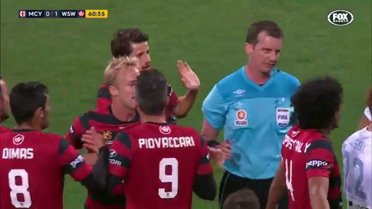 Controversial goal in the A-League | Melbourne City vs Western Sydney