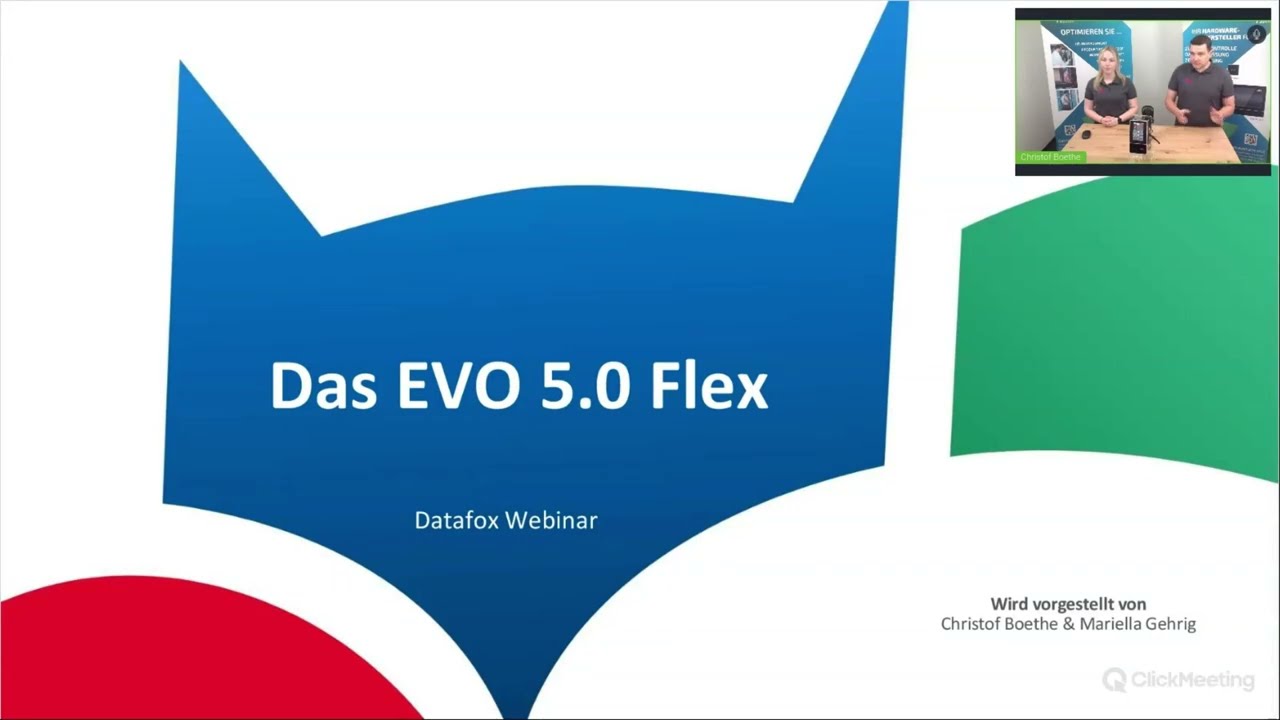 Unser neuestes Terminal EVO 5.0 Flex - Webinar