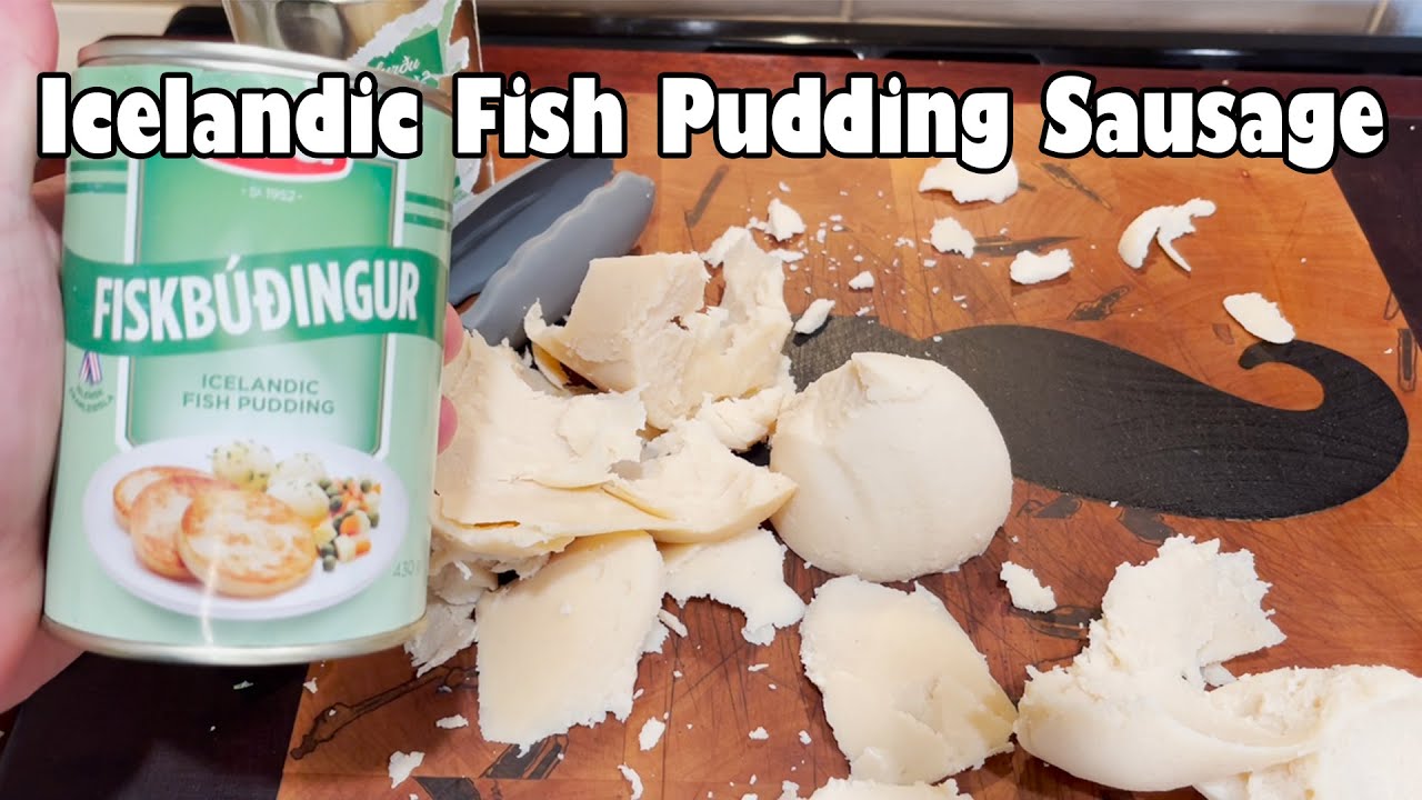 Icelandic Fish Pudding (Fiskbudingur) Sausage