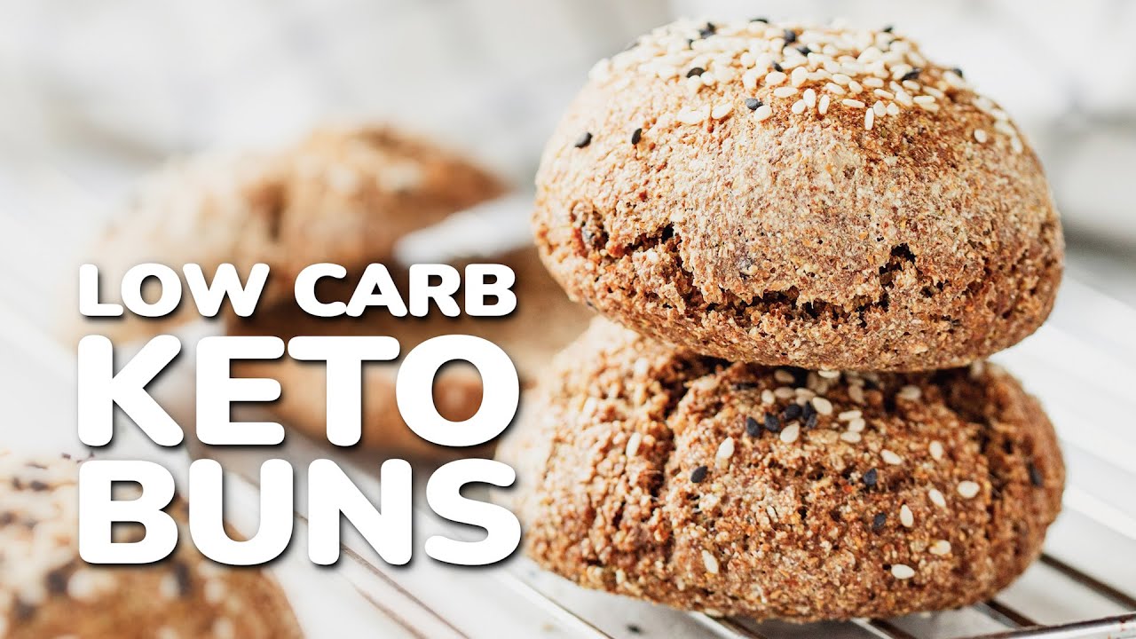 How to Make Keto Burger Buns | No Yeast Recipe