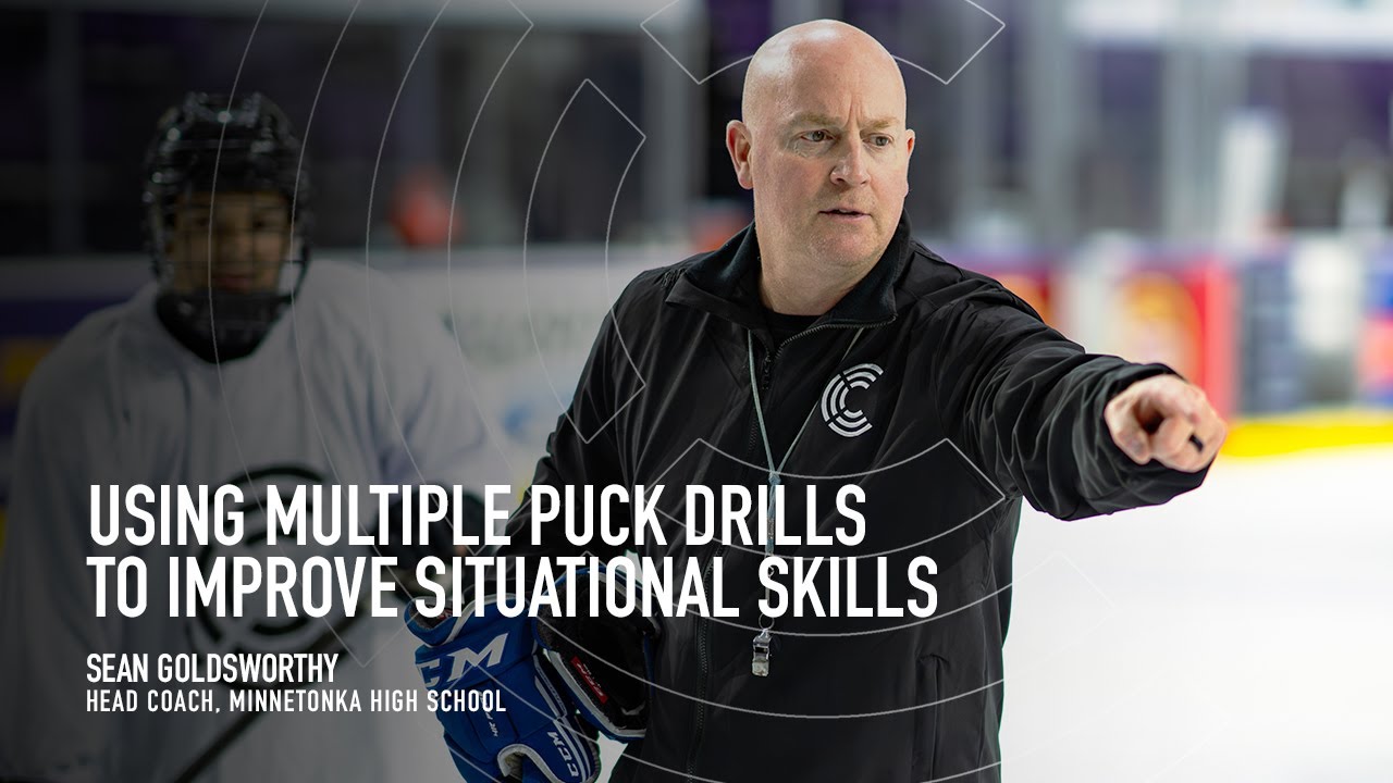 Using Multiple Puck Drills to Improve Situational Skills - Sean Goldsworthy
