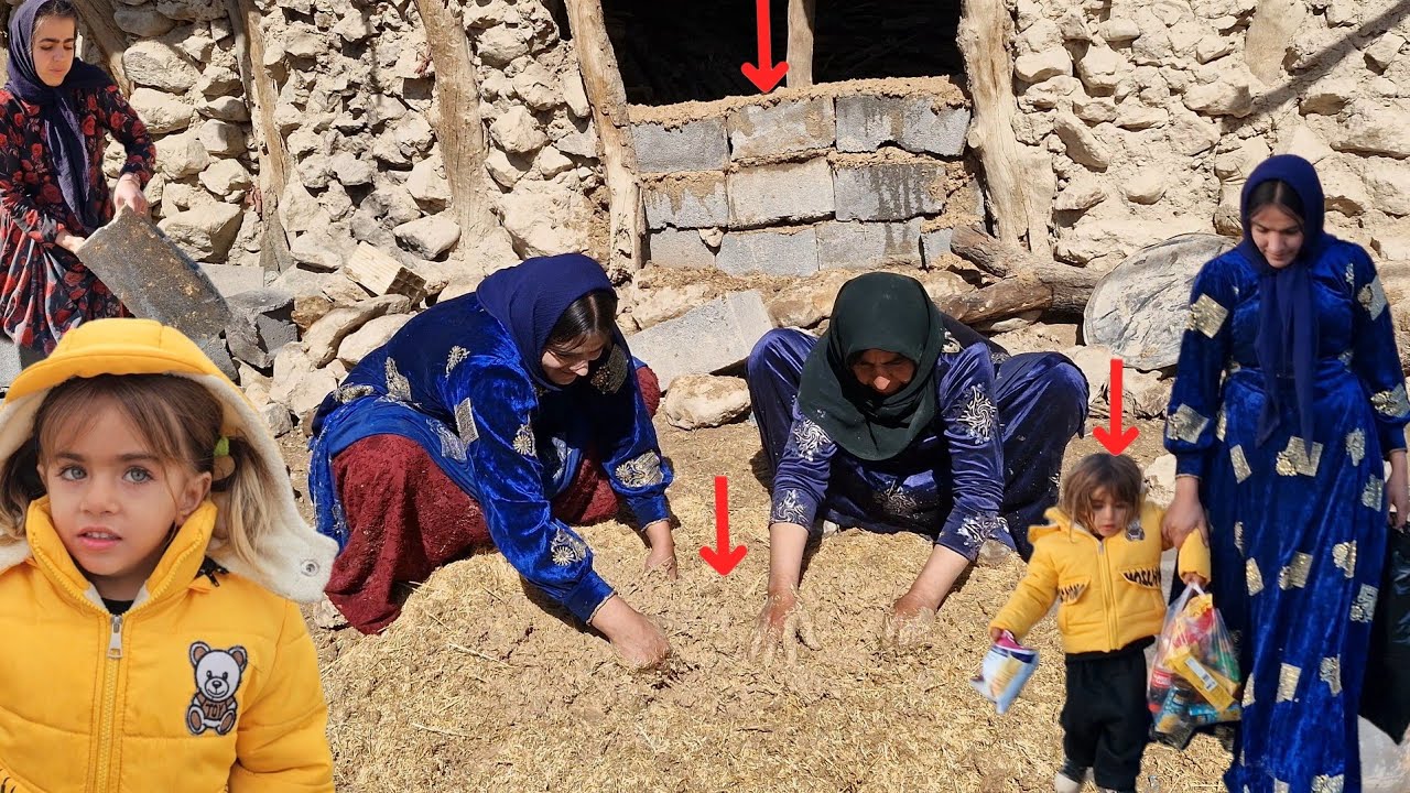 From Celine's return to her mother's arms to the family's efforts to restore the sheepfold🐐🏞🥰💞