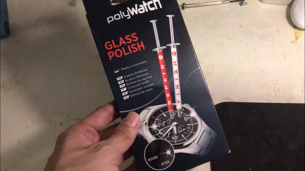 Polywatch For Mineral Glass Unboxing & Polishing Seiko Chronograph 6139 6002 Comparison Results