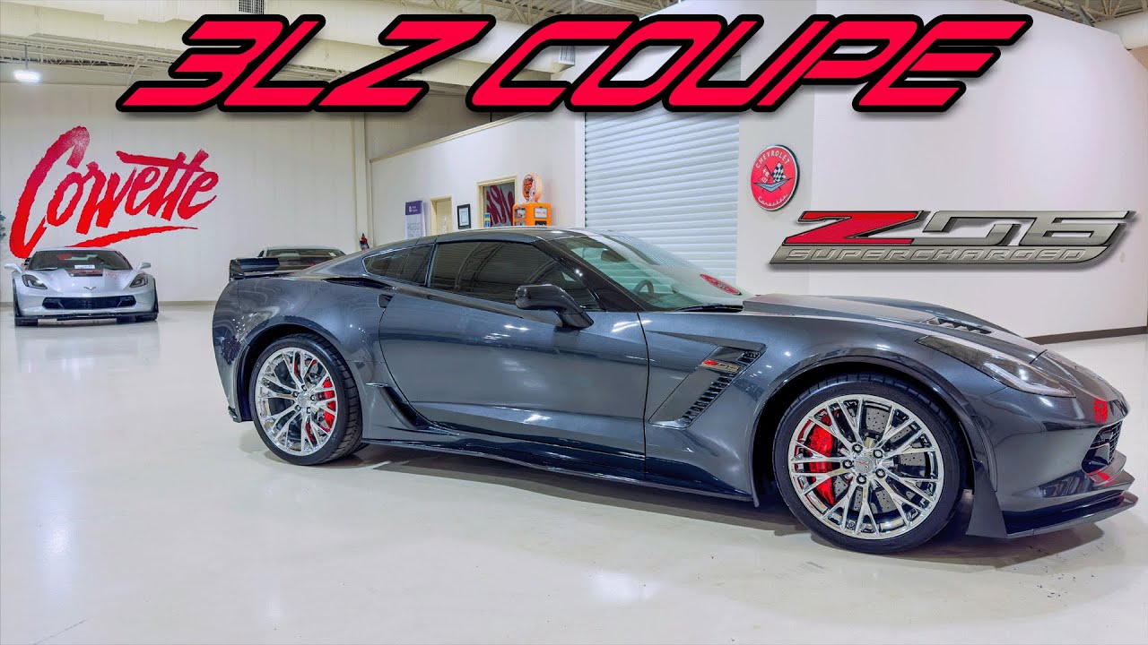 2017 Watkins Glen Gray Z07 Package C7 Z06 at Corvette World!