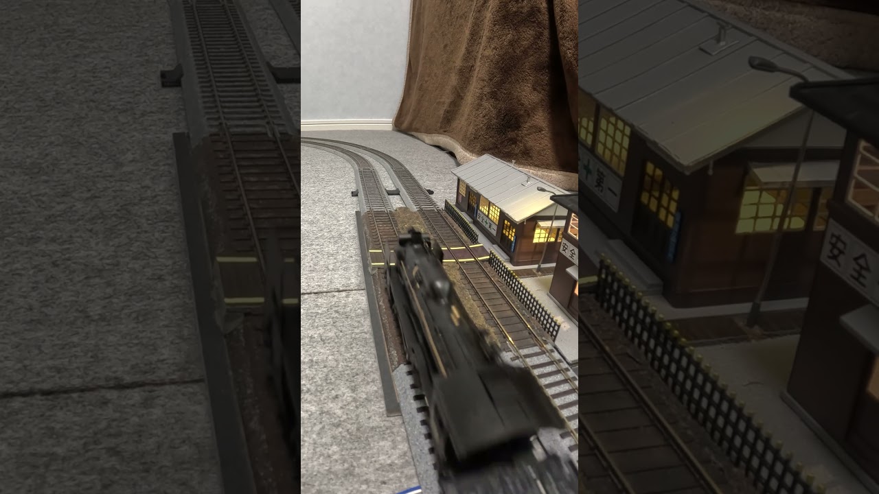 Hoscale ジオラマ詰所 KATO新旧D51重連 DD51重連 【大阪ジェイモデリング】【GoPro】【ショート】 part 1   013