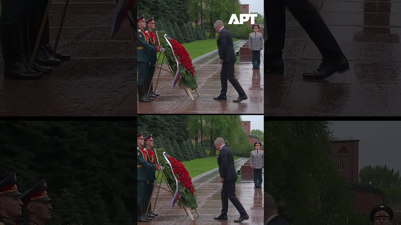 Slovak PM Fico Lays Wreath In Moscow Ahead Of Victory Day Parade | APT