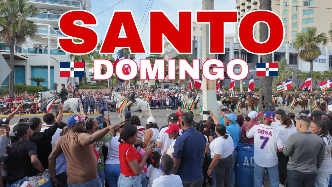 SANTO DOMINGO 2026, ZONA COLONIAL DEFILE MILITAR, VIN GADE KIJAN DOMINICAIN YO KONTAN WAP FETE.