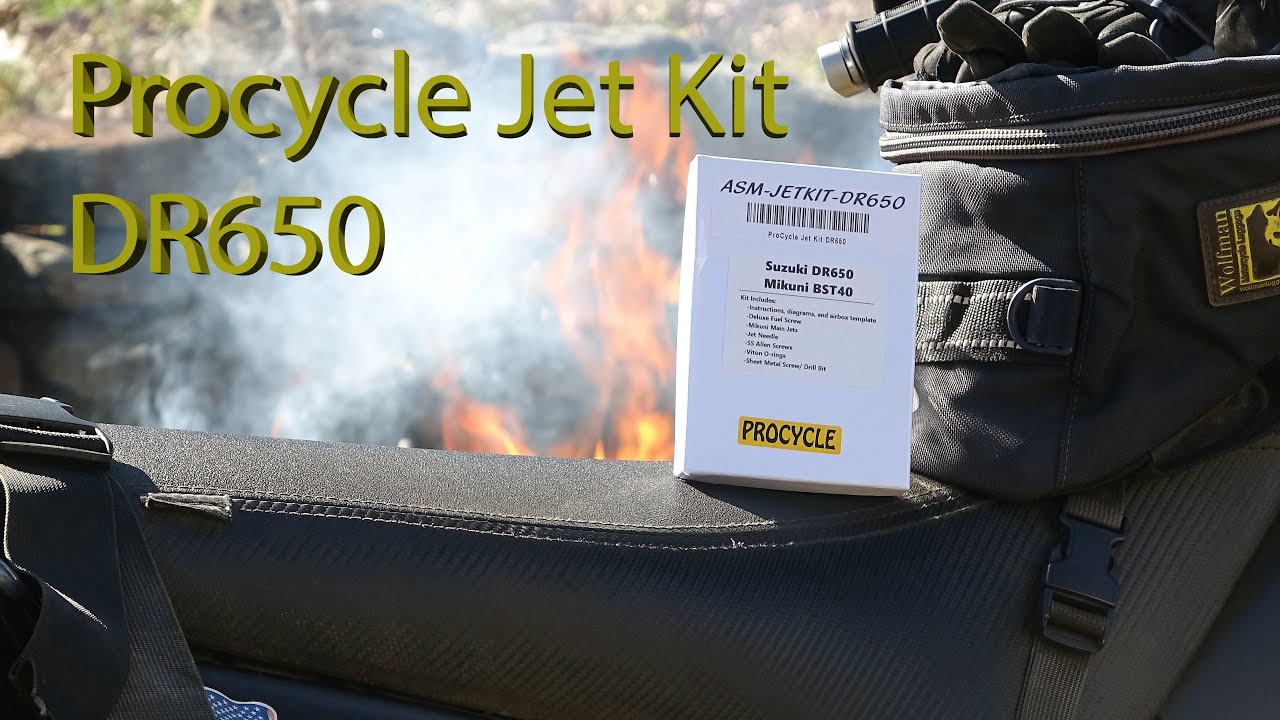 Обзор и мнение о комплекте жиклеров Procycle Jet Kit DR650