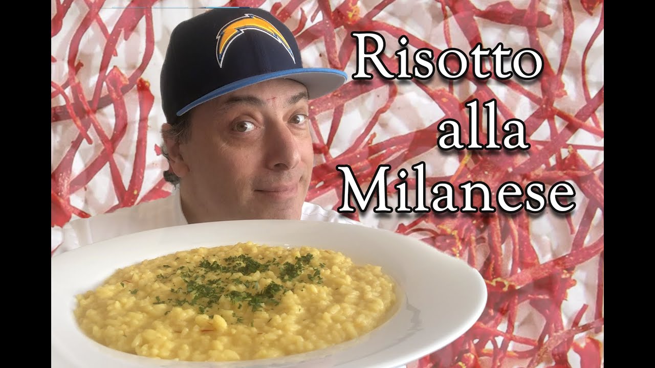 Italian Food Recipe: Risotto alla Milanese (Saffron Risotto) with Chef G.S. Argenti