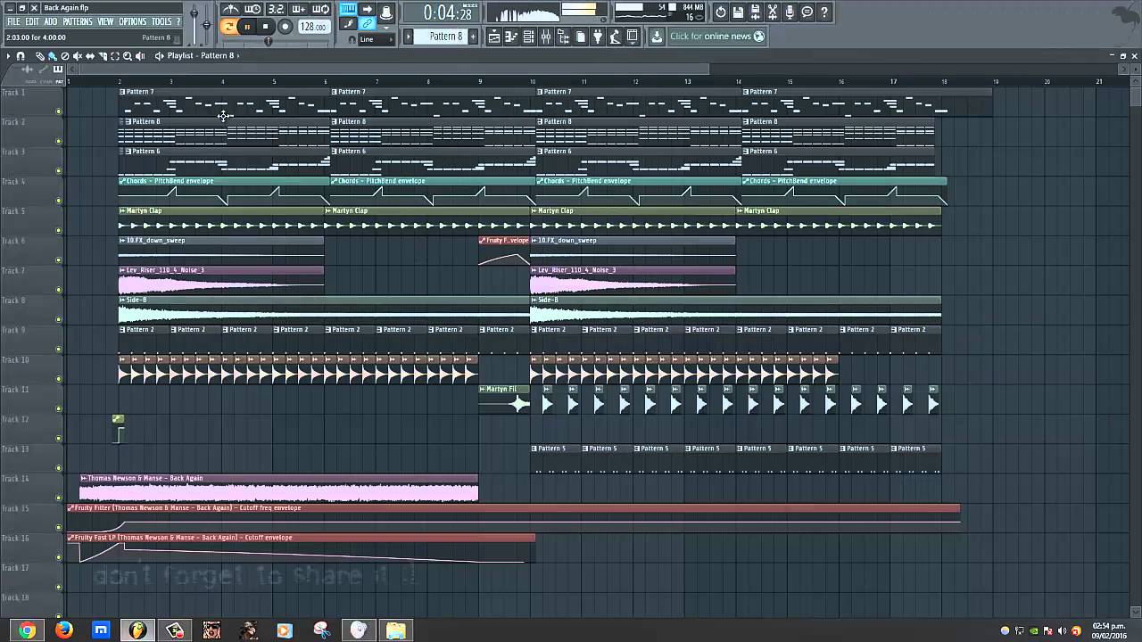 Thomas Newson & Manse - Back Again (Original Mix) (FL Studio Remake + FLP)