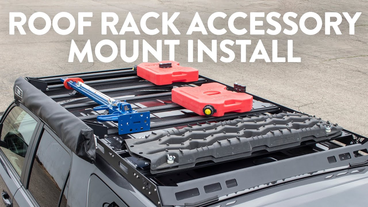 Victory Roof Rack Accessory Mount Install