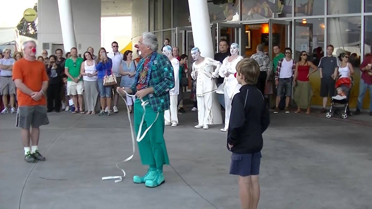 Disney's Festival of Masters - La Nouba Street Performance - Nov  8, 2013
