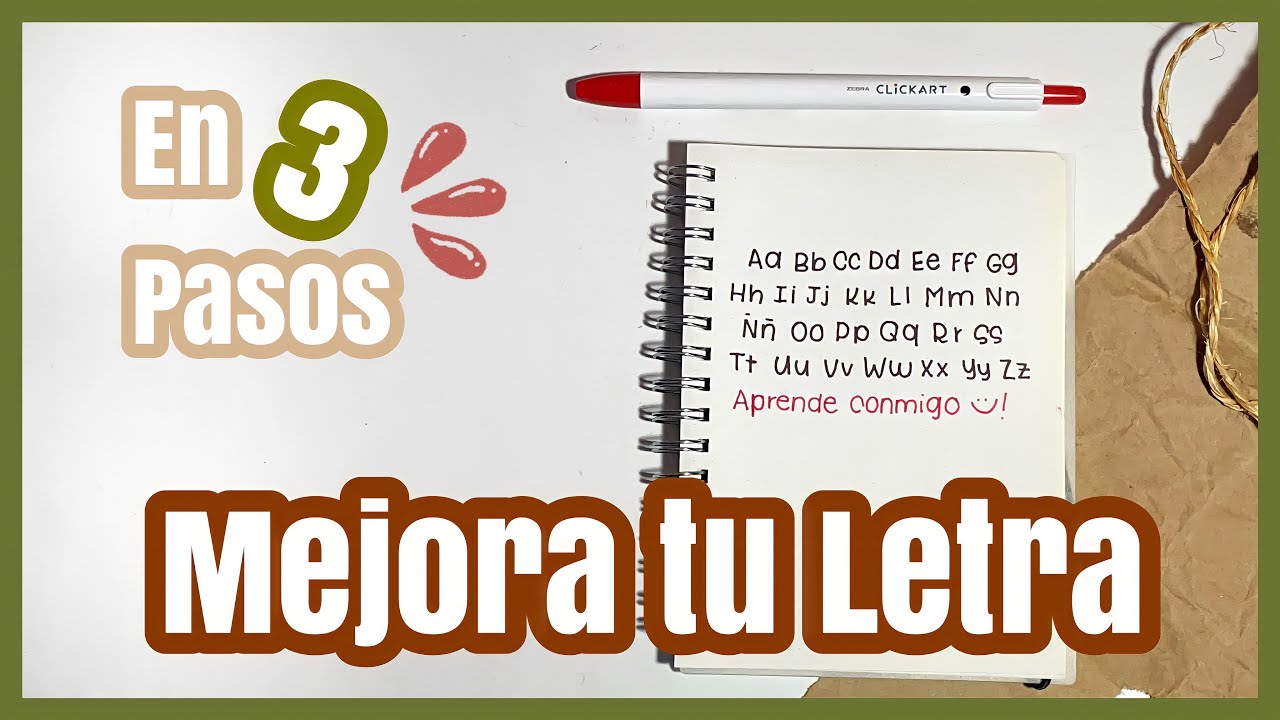 Aprende a escribir bonito EN 3 PASOS✨ | EJERCICIOS DE ORO✍🏼