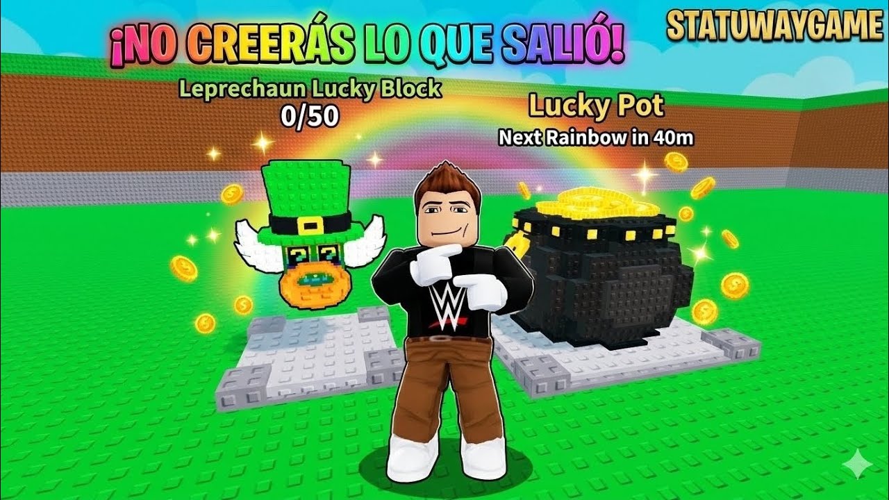 🍀 St.Patrick’s Event en Stral Brainrot! Lucky Pot, Nuevos Traits y Secretos! 🌈