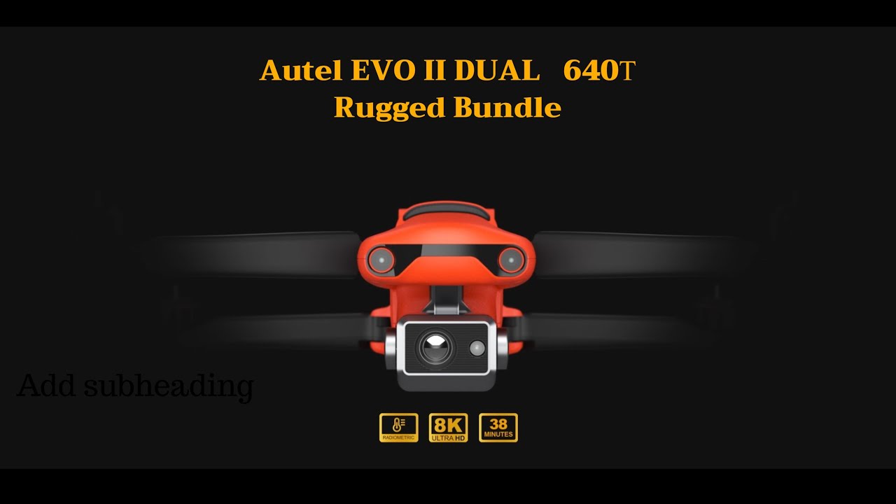 Квадрокоптер Autel EVO II DUAL 640Т Rugged Bundle