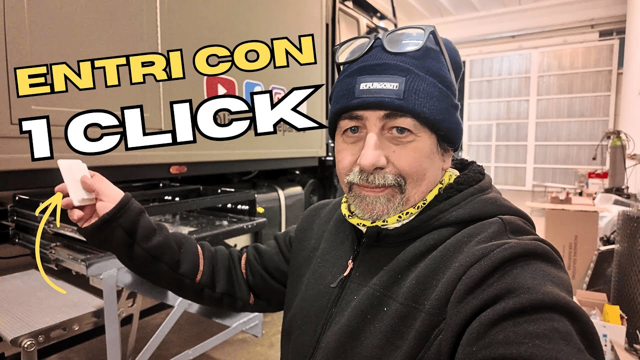 Ep. 220 Ora entriamo in casa con un CLICK 🚛 | Camion 4x4 autocostruito SMART