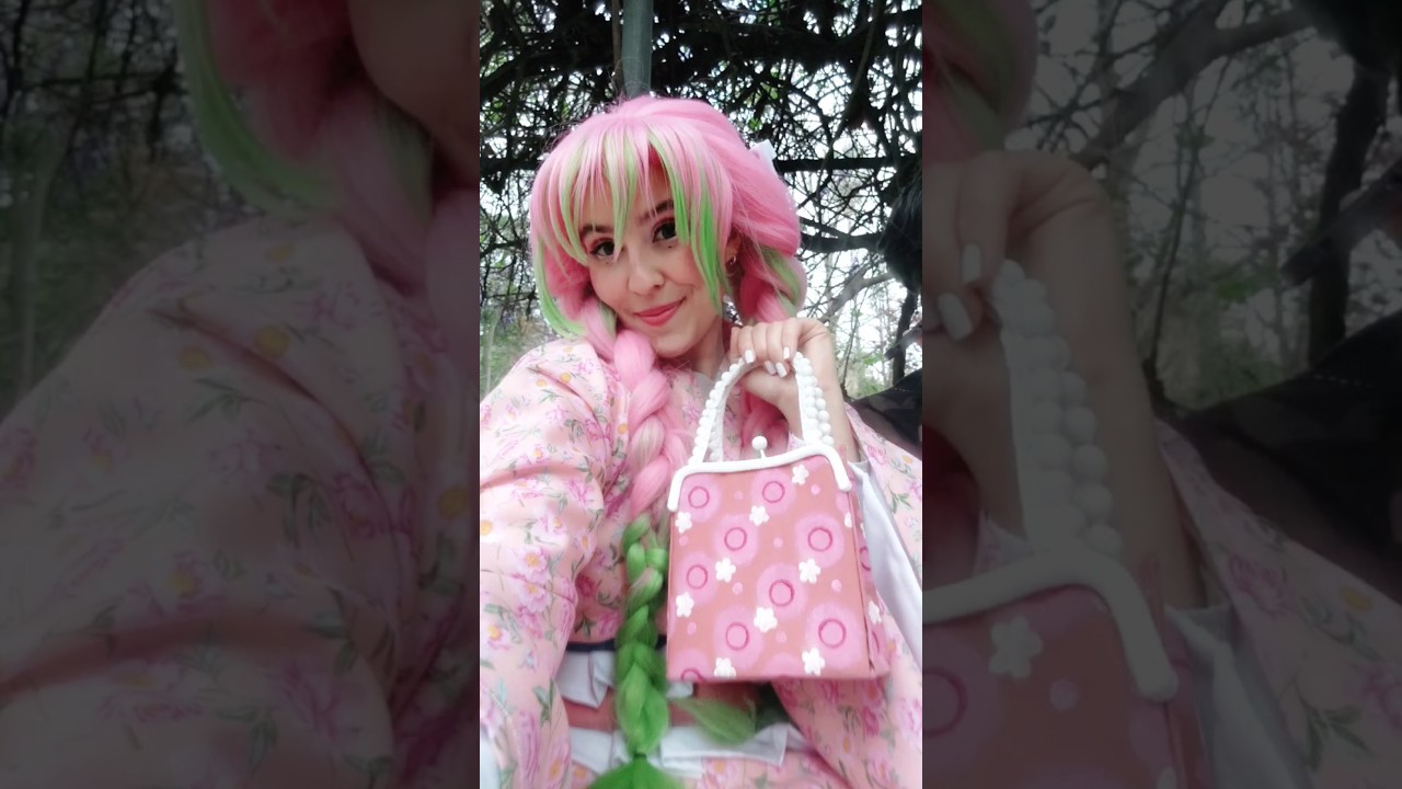 Proceso cosplay Mitsuri con kimono 💕 Festival Japon&eacute;s