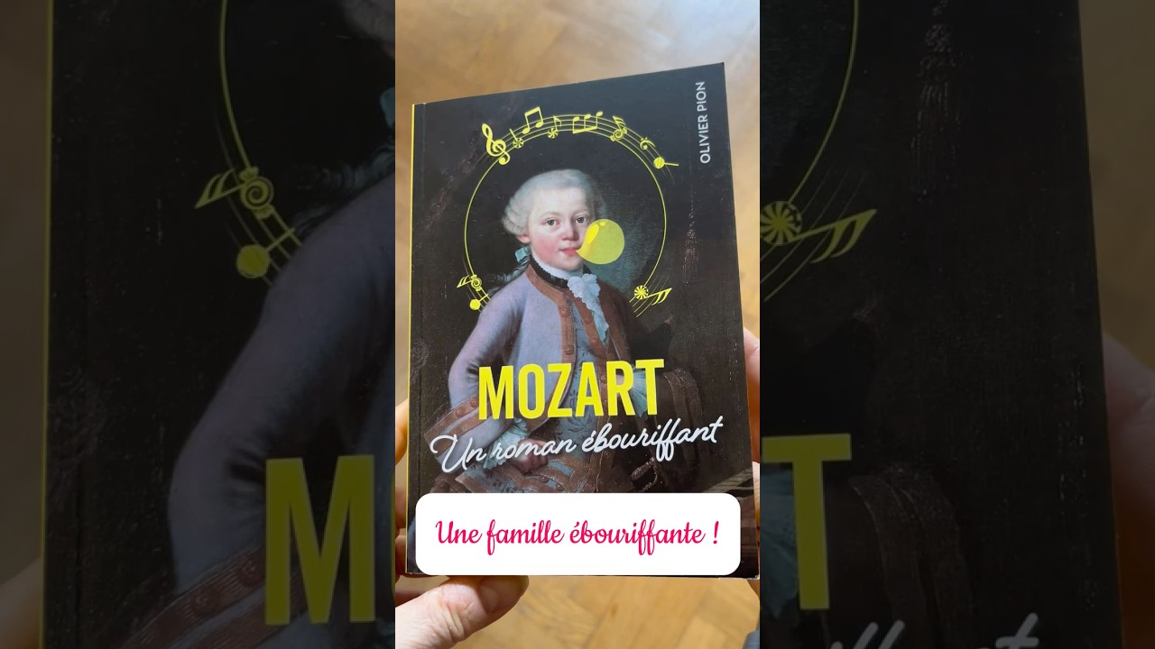 Mozart - Olivier Pion #livredujour  #lecturedujour