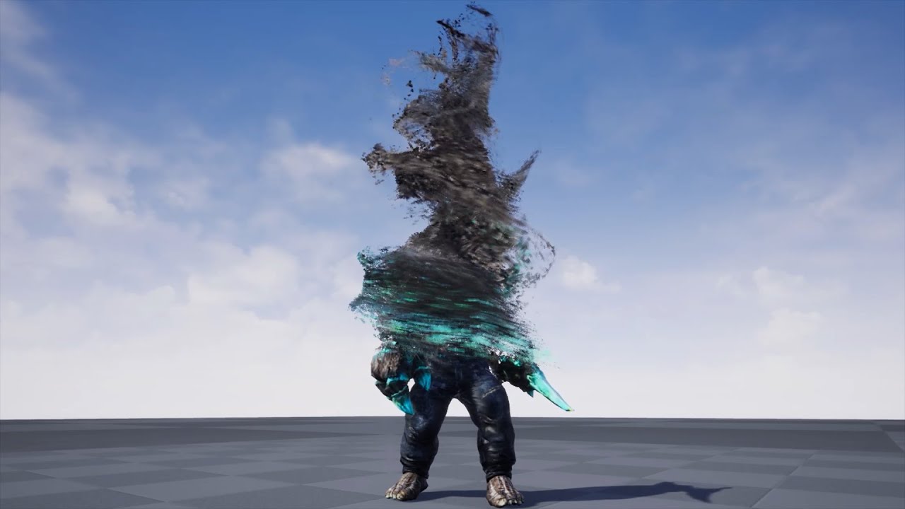 UE4 Niagara Dissolve Effect - Tutorial