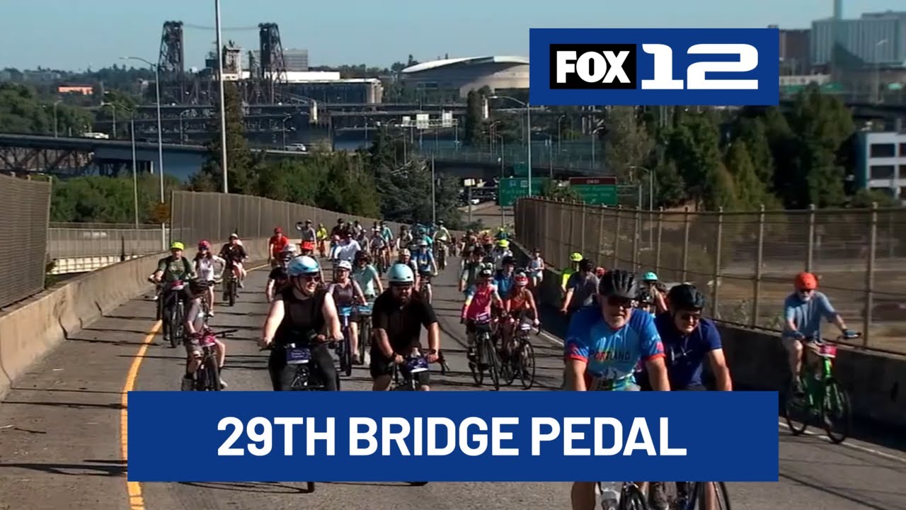 Thousands bike, walk in Portland’s 29th Providence Bridge Pedal despite heat