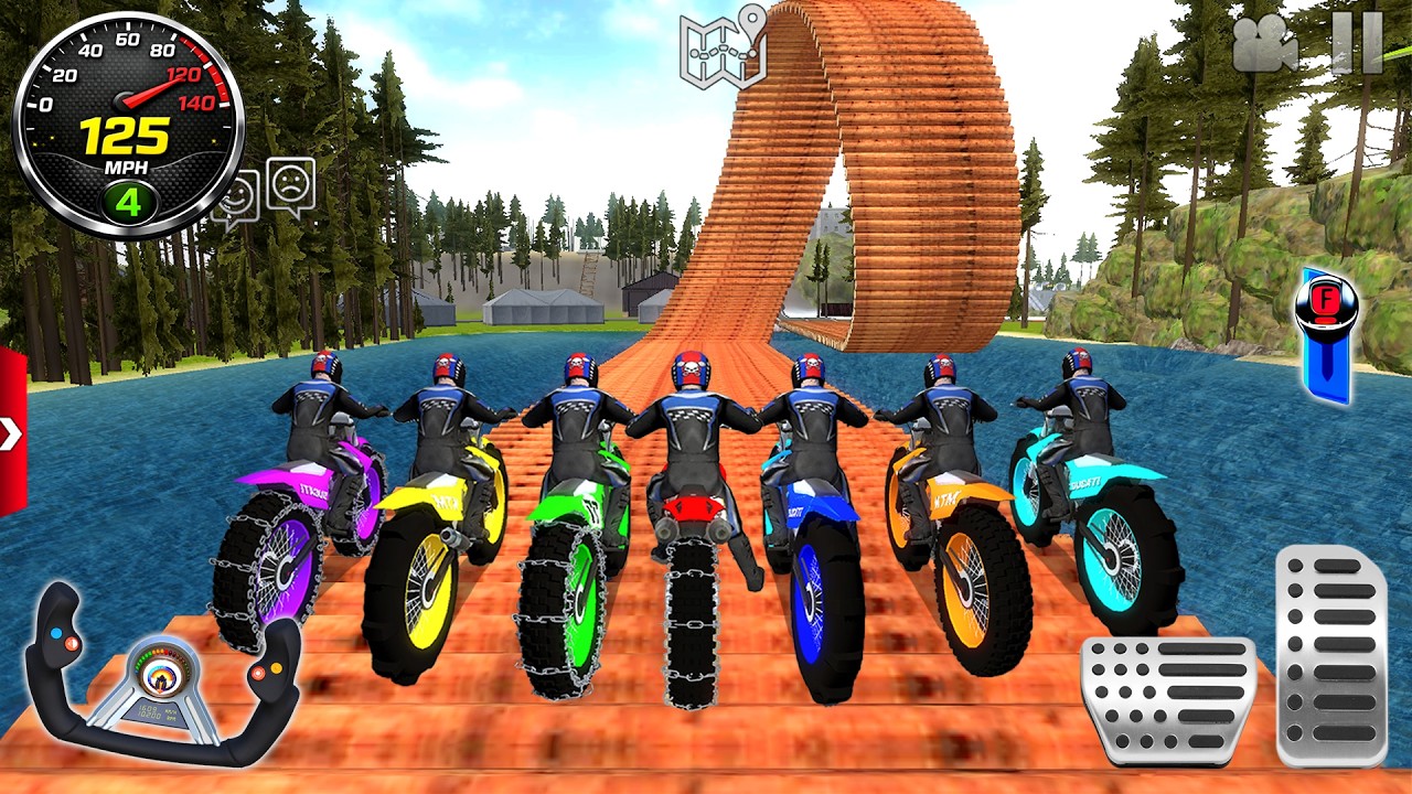 Motocross Bike Extreme Off-Road Rider Racing #2 - Motor Stunt Racer Bike Driving - Android Gameplay