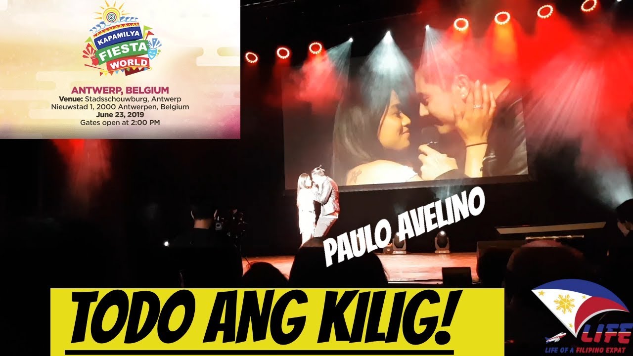 PINAKILIG NI PAULO AVELINO LAHAT! (KAPAMILYA FIESTA WORLD 2019 IN ANTWERP, BELGIUM)