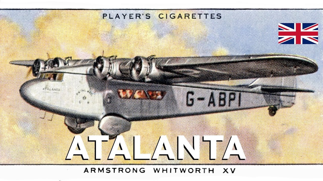 Armstrong Whitworth Atalanta — первый моноплан Imperial Airways