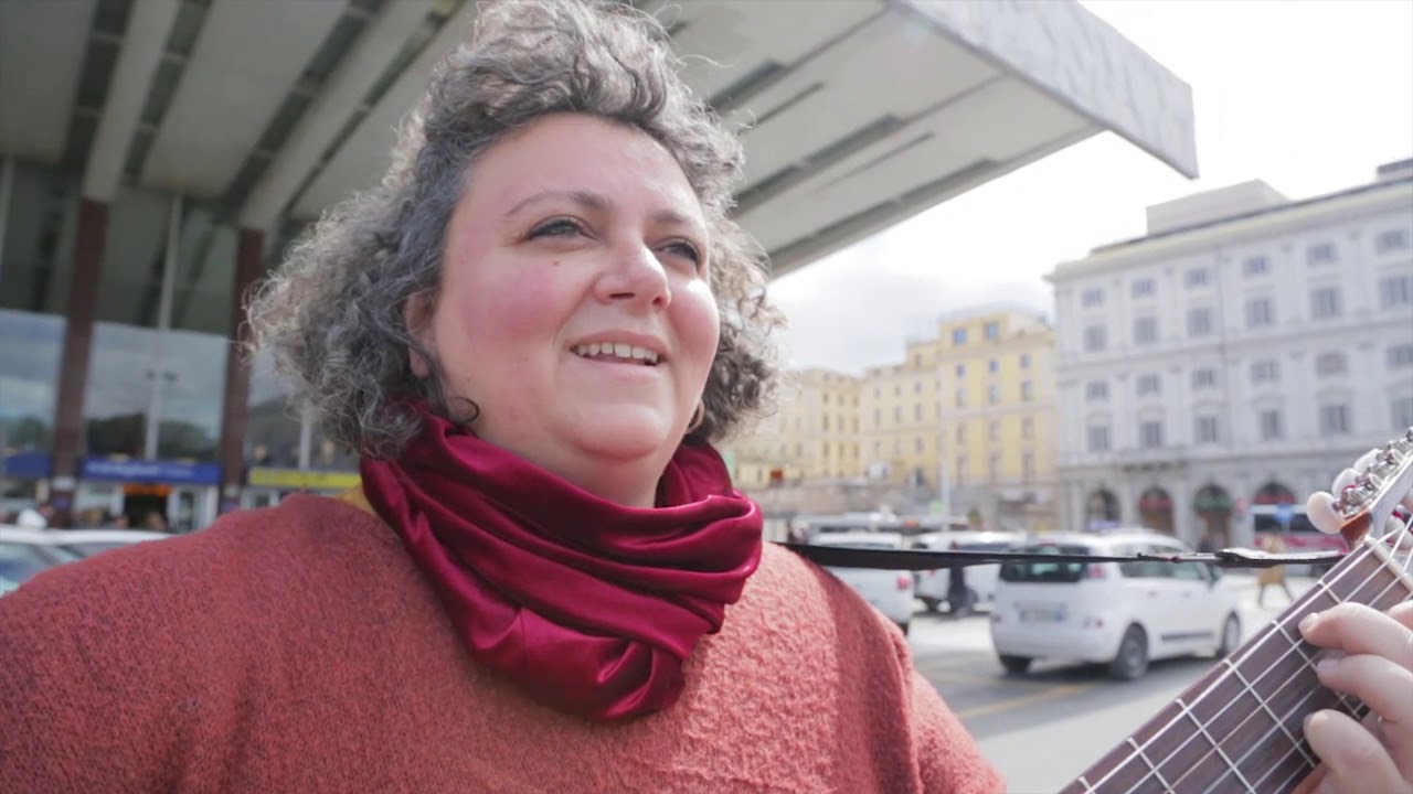 Canzone romana alla stazione, con Stefania Placidi
