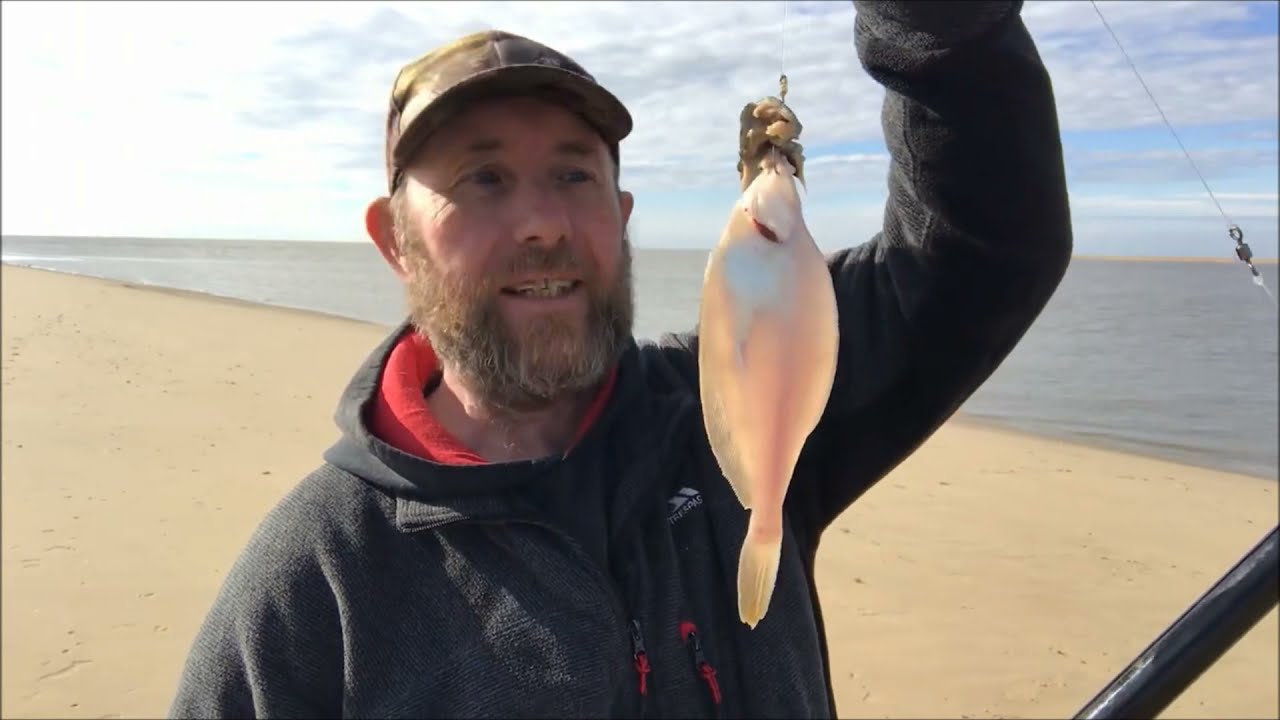 Shore fishing Talacre, Dab fest