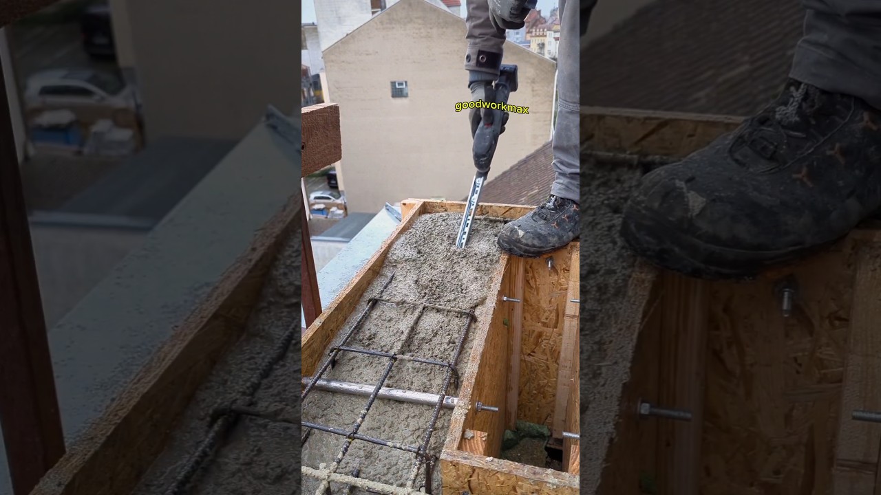 Compact concrete vibrator from multi-cutter