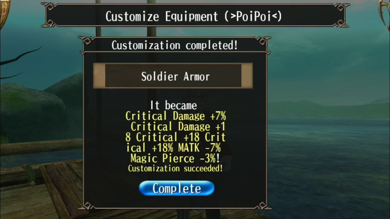 Toram Online - Several Ways to Fill Full Critical 18 Armor