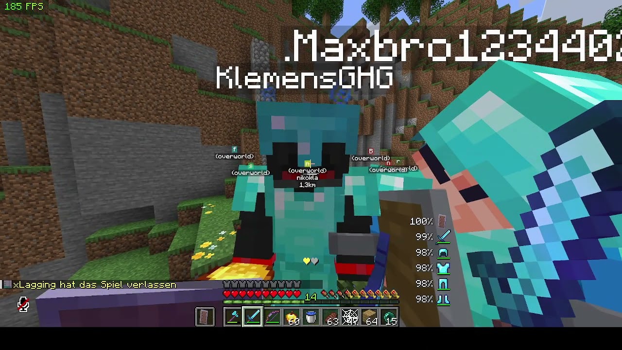 ICH TÖTE den ersten SPIELER der Blumen  Insel Stf.1 F.5