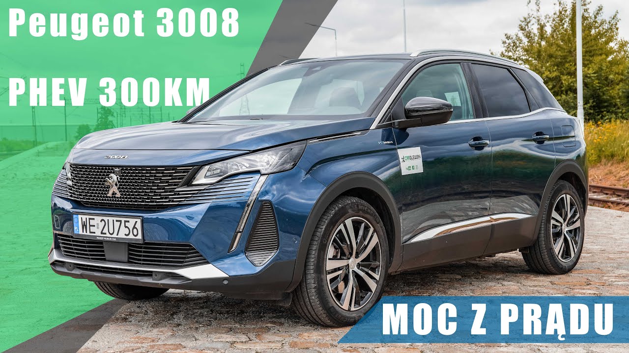 Peugeot 3008 GT FL Hybrid4 300KM Phev 2021. Moc z prądu!