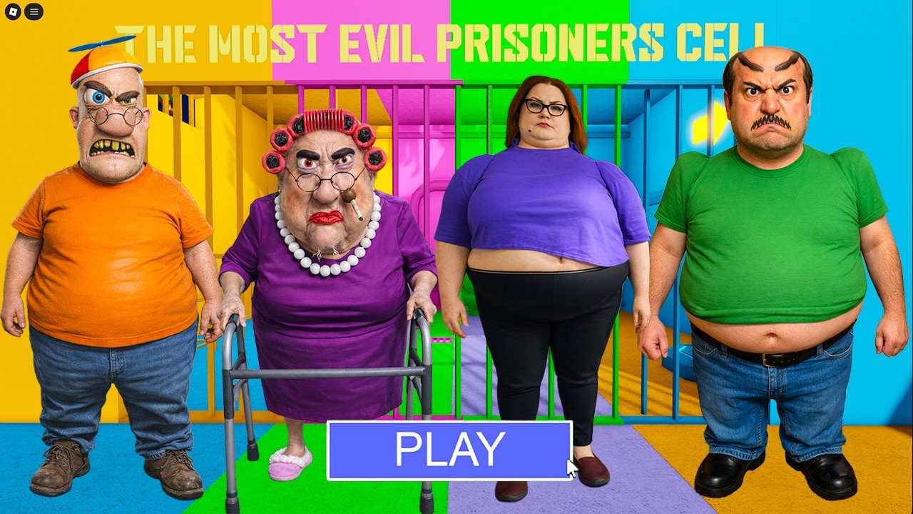 MR SPRINKLES VS EVIL GRANDMA VS SUZIE VS FAT GUY IN REAL LIFE? OBBY Roblox Update All Bosses