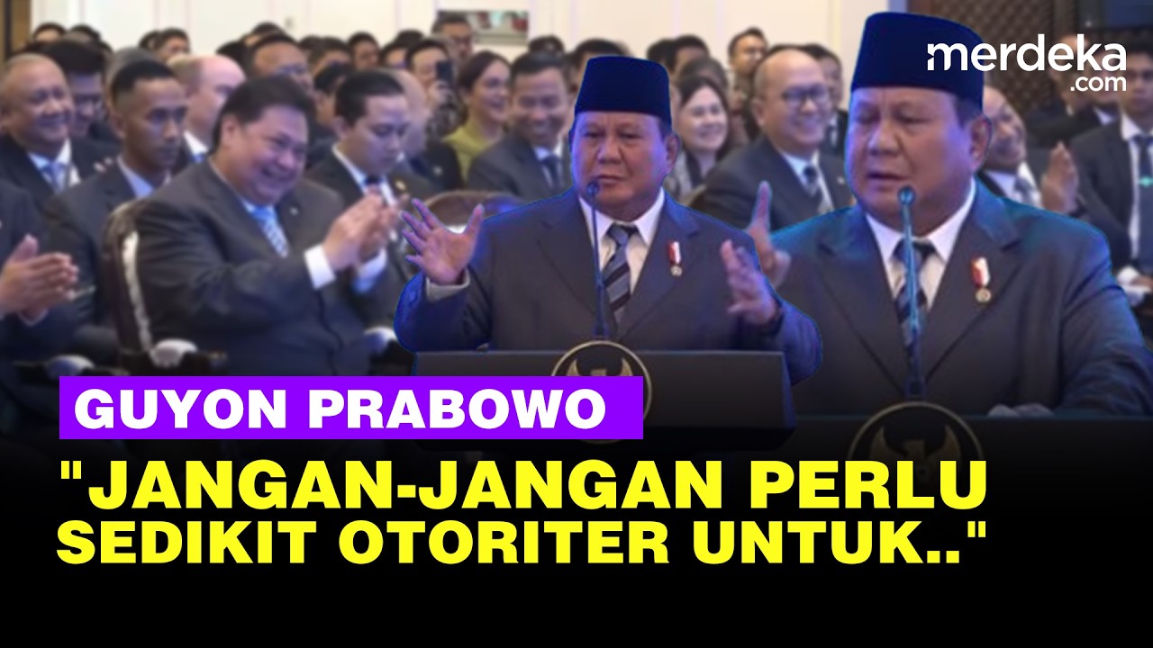 Guyon Prabowo: Jangan-Jangan Perlu Sedikit Otoriter Untuk Lawan...