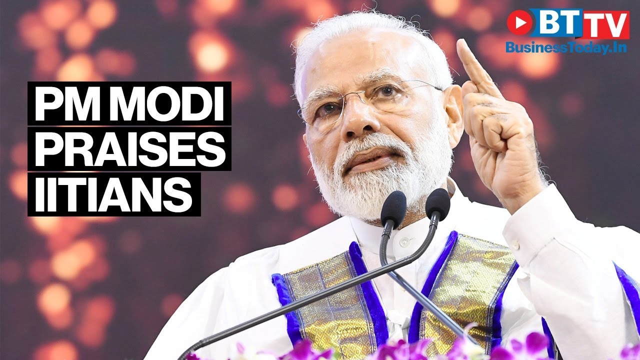 PM Modi heaps praises on IITians