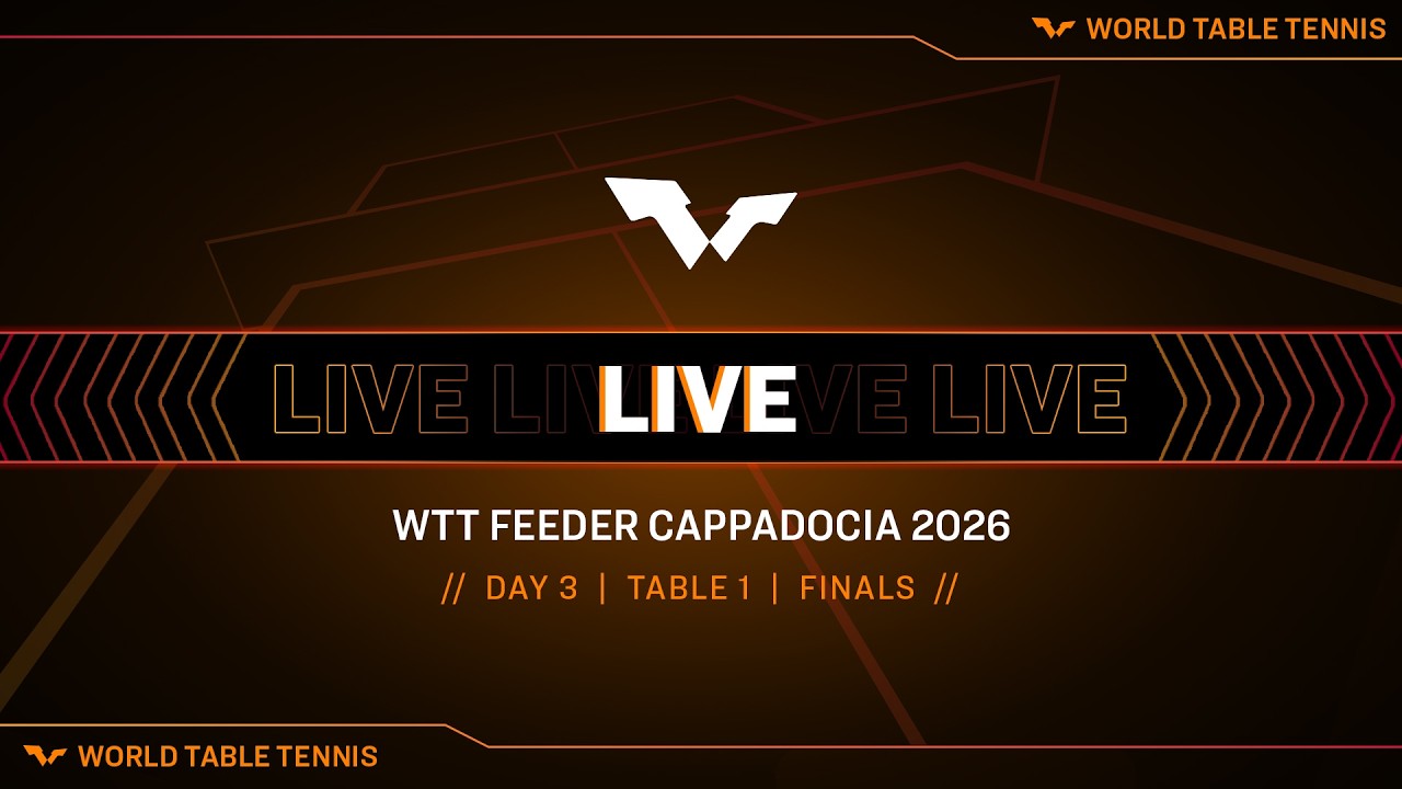 LIVE! | T1 | Day 3 | WTT Feeder Cappadocia 2026 | Finals