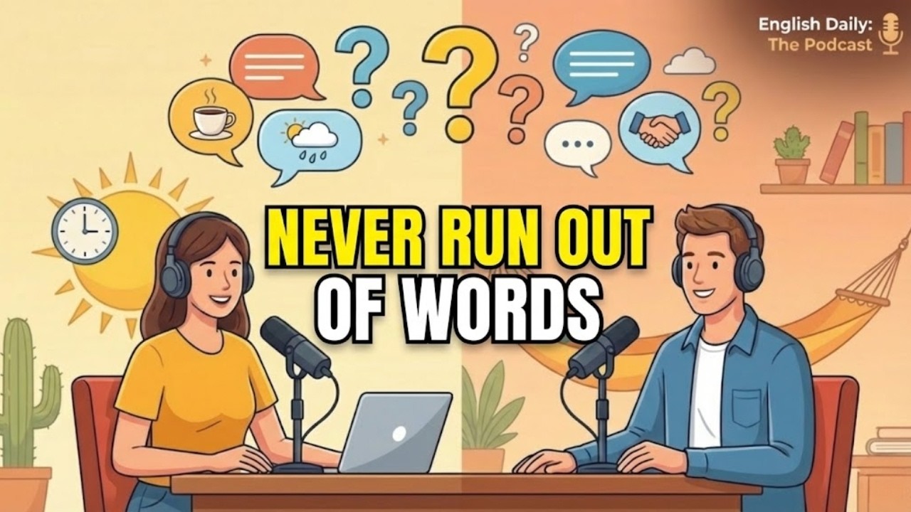 Never Run Out of Things to Say in English! (Small Talk Podcast)