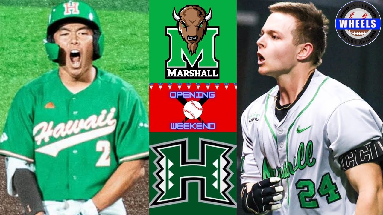 Marshall vs Hawaii (Great Game!) | 2025 College Baseball