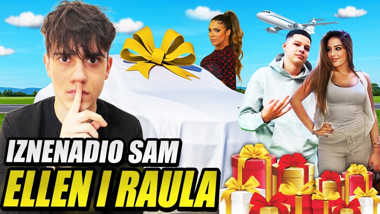 IZNENADIO SAM ELLEN I RAULA U ZAGREBU *doveo sam sandru afriku